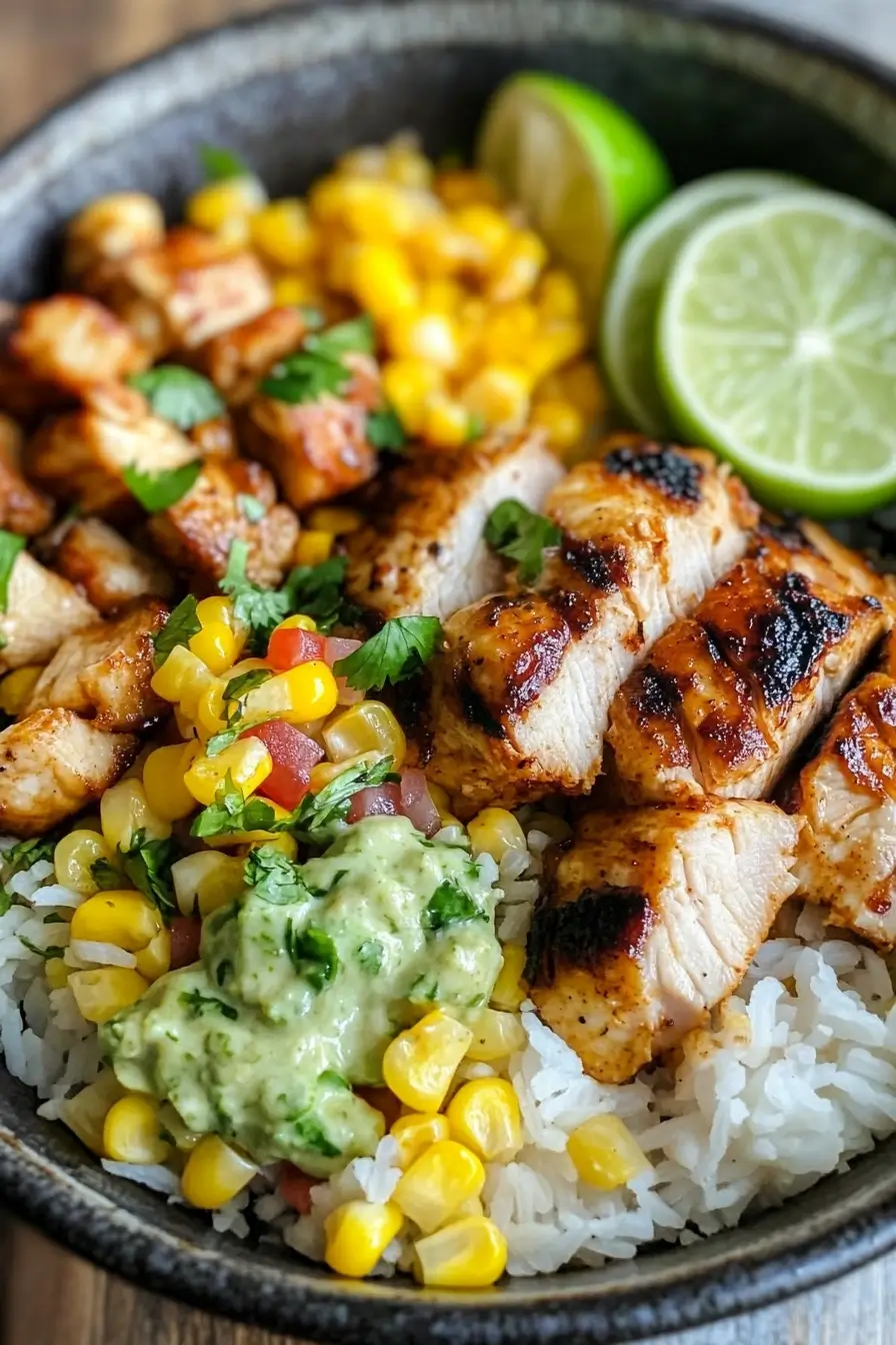 5 Ways to Make Mexican Street Corn Chicken Bowl at Home