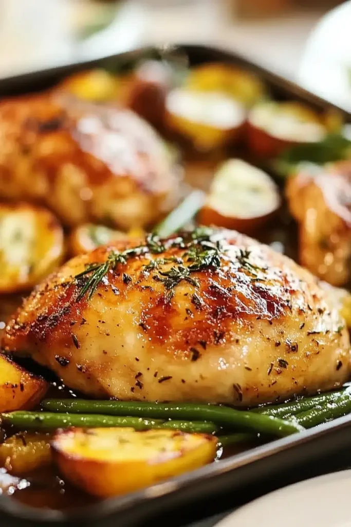 Honey Garlic Roasted Chicken