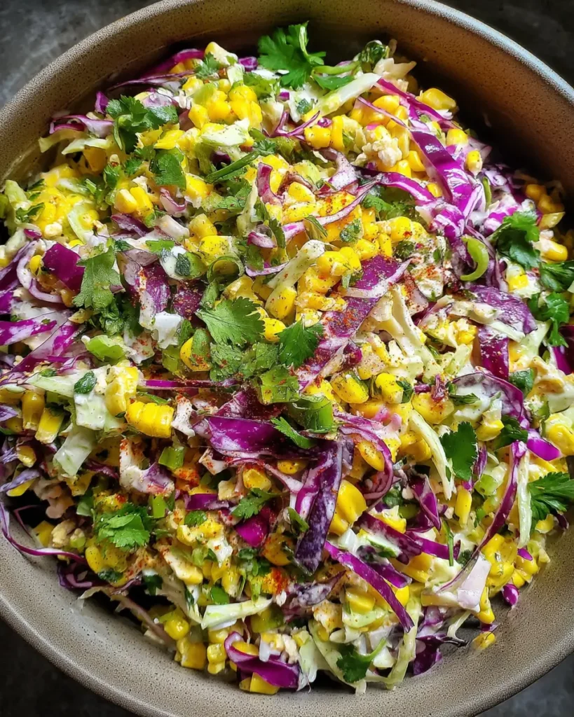 Mexican Street Corn Coleslaw