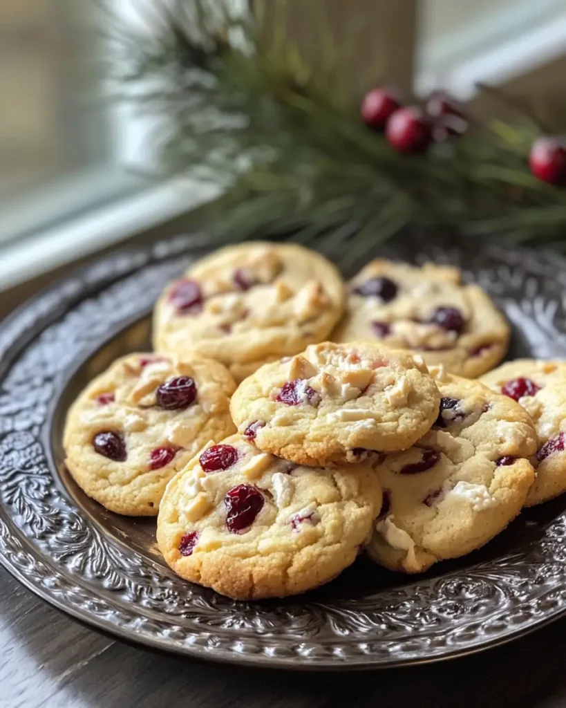 Orange Cranberry Ricotta Cookies