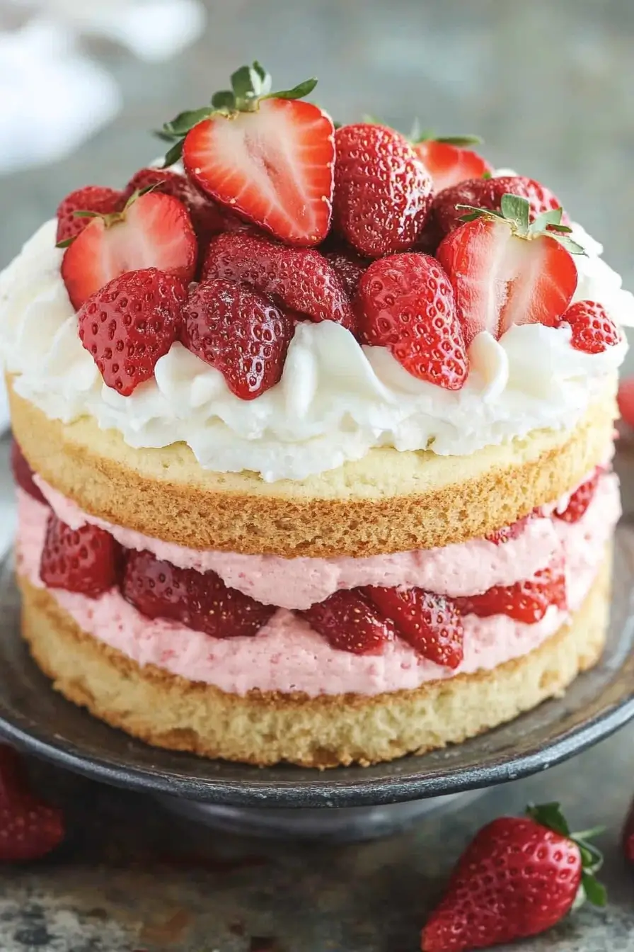 Strawberry Shortcake Layer Cake 5 Secrets to Baking Perfection